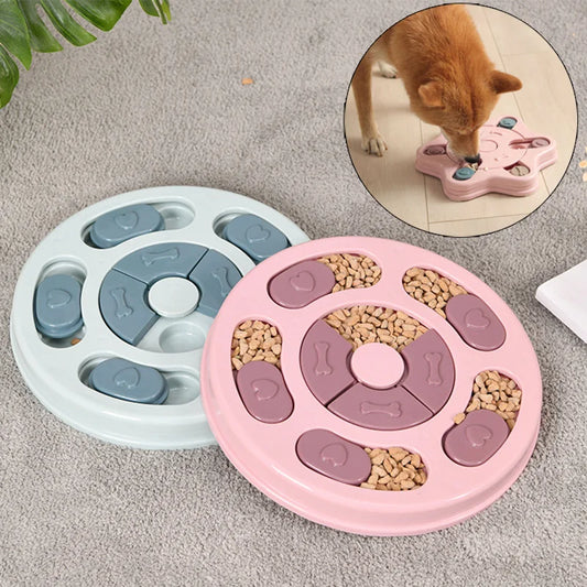 Interactive Puzzle Pet Toys for Dogs Cats Animals Slow Feeding Plate Bowl Puppy Big Dog Toys mascotas Products honden speelgoed